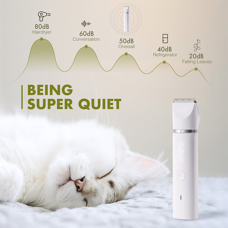 4 in 1 Pet Hair Clipper with 4 Blades Grooming Machine Trimmer & Nail Grinder Prefessional Haircut For Dogs Cats Drop Shipping