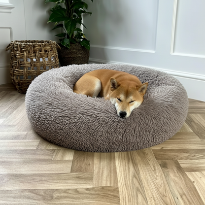 Super Soft Pet Dog Bed Plush Full Size Washable Calm Bed Donut Bed Comfortable Sleeping Artifact Suitable For All Kinds Of Dogs