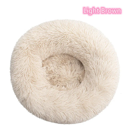 Super Soft Pet Dog Bed Plush Full Size Washable Calm Bed Donut Bed Comfortable Sleeping Artifact Suitable For All Kinds Of Dogs