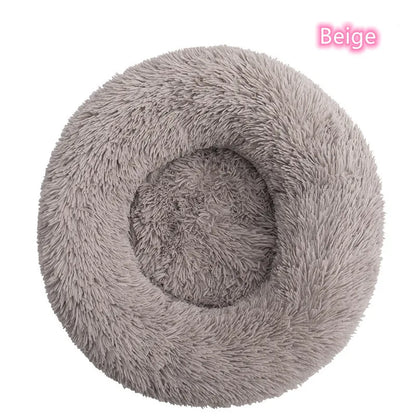 Super Soft Pet Dog Bed Plush Full Size Washable Calm Bed Donut Bed Comfortable Sleeping Artifact Suitable For All Kinds Of Dogs